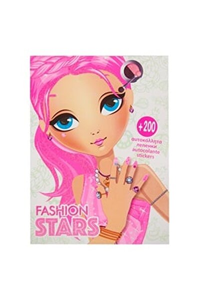 CBD CORAL BEST DEALS Carte cu Autocolante Fashion Stars 31x23cm - 20F