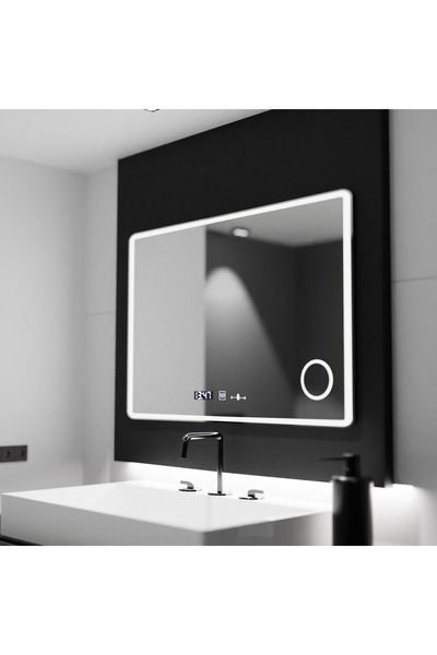 Alista Home Oglindă LED Dreptunghiulară 100x60 Aura Riflesso Puro MotionGlow ...
