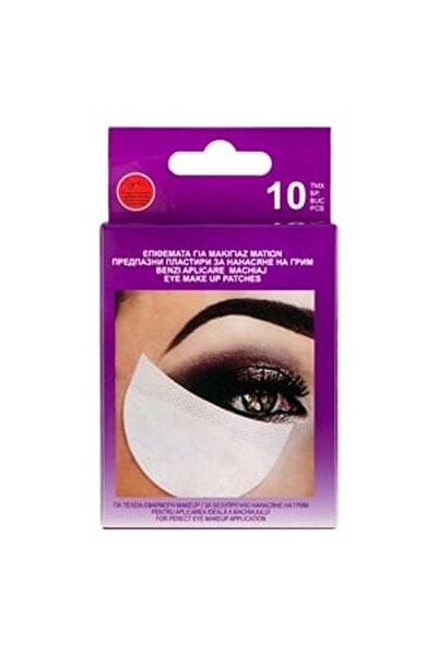 CBD CORAL BEST DEALS Plasturi Machiaj Albe Make Up Eye Patches - 10 bucăți, 7...