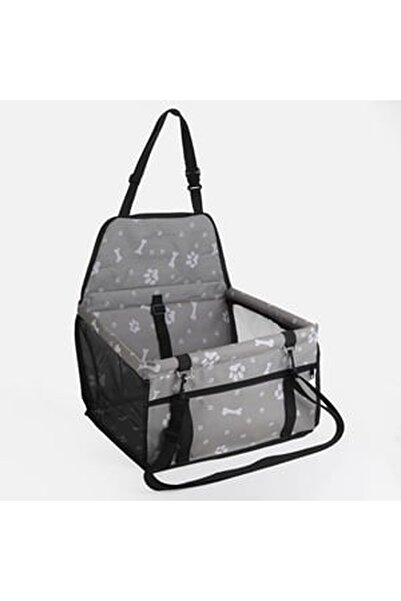 CBD CORAL BEST DEALS Scaun Auto pentru Animale de Companie 41x34x25cm, Gri