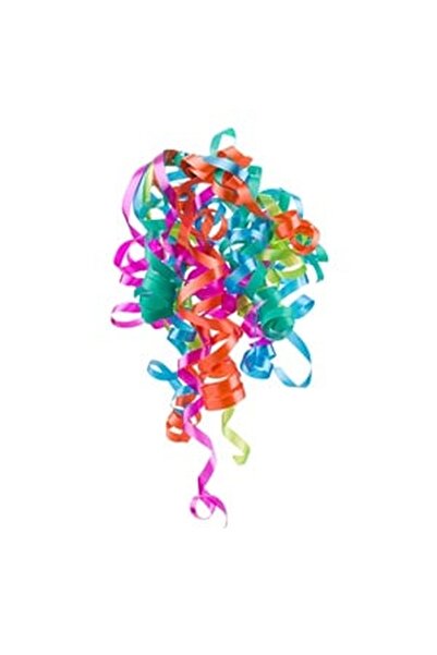 CBD CORAL BEST DEALS Fundita Spiralata Colorata pentru Cadou, Multicolor, Verde