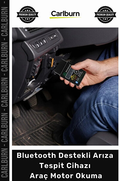Carlburn Özel Üretim OBD2 Bluetooth Destekli Arıza Tespit Cihazı Geniş Cihaz ...