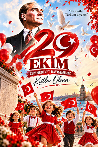 PROMISEBACKDROP2 150x200 cm, 29 Ekim Cumhuriyet Bayramı, Okul Etkinlik Kumaş Fon