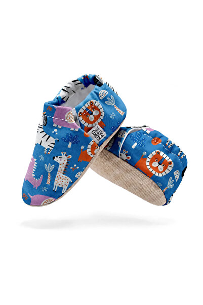 Kokopatik Sweet Wild Patterned Booties |   Non-Slip Home & Nursery Booties