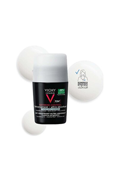 Vichy مزيل عرق رول أون للرجال من هوم - يدوم طويلاً 50 مل