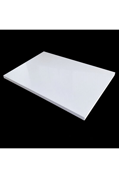 Mobilya Dolap İçi Rafı MDF Raf. Ölçüsü 80x65 cm. 18mm.Beyaz Parlak MDF Kenarları 0.80mm.beyaz bandlı Çivili Raf Pimi Gönderilmektedir