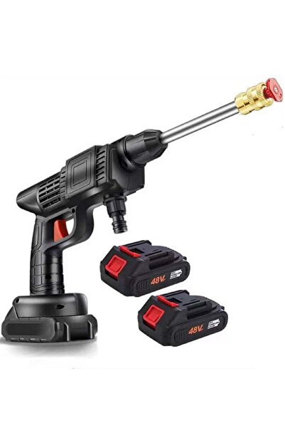 Generic Portable Cordless Pressure Washer With Two Battery Multicolour