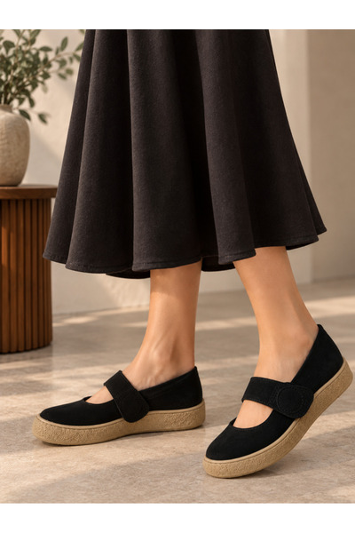 Myfit -- Genuine Leather Women's Flat Shoes, Inside-Out Office Casual Stylish...