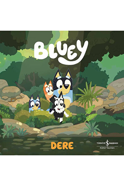 TÜRKİYE İŞ BANKASI KÜLTÜR YAYINLARI Bluey Yeni Set – 5 Kitap (Üç Boyutlu, Oyun Zamanı, Hastane, Kumsal, Dere)