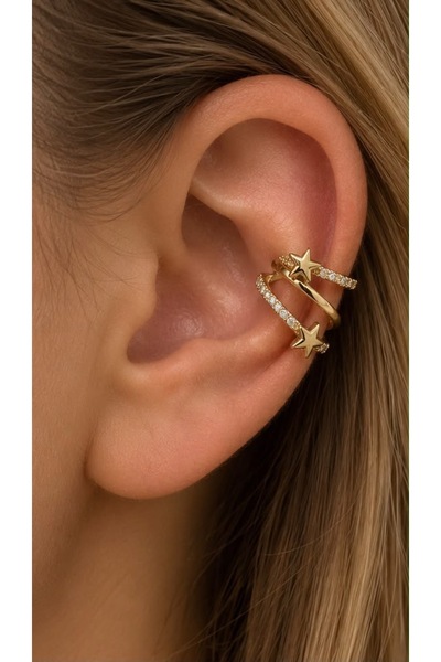 XUPING JEWELRY Star Earcuff Earring