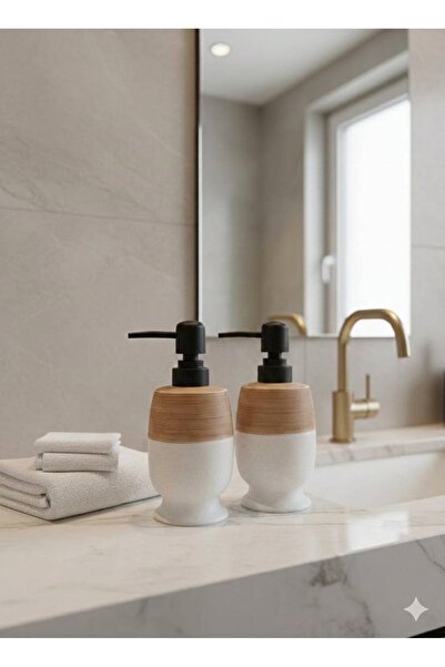 AKG TİC 2 Luxury Porcelain Liquid Soap Dispensers