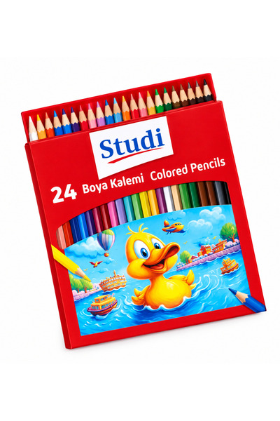 Studi 24'lü kuru boya seti
