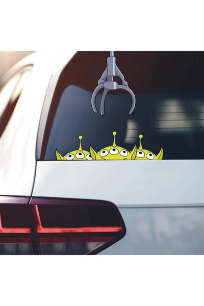 Toy Story Sticker UV Su Geçirmez Araba Oto Sticker Dekoratif Etiket