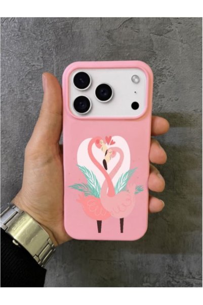 ALYACEPSTORE CASE iPhone 17 Pro Max - 18 Pro Max Compatible Pink Case with a ...