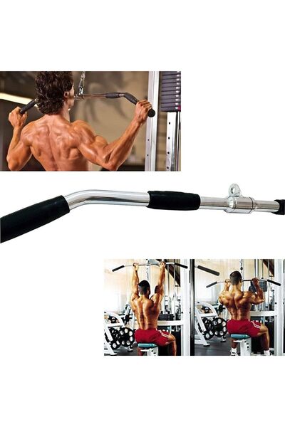 Generic Brand Lat Bar Cable Machine Attachment Revolving Pulldown Bar 36 Inch...