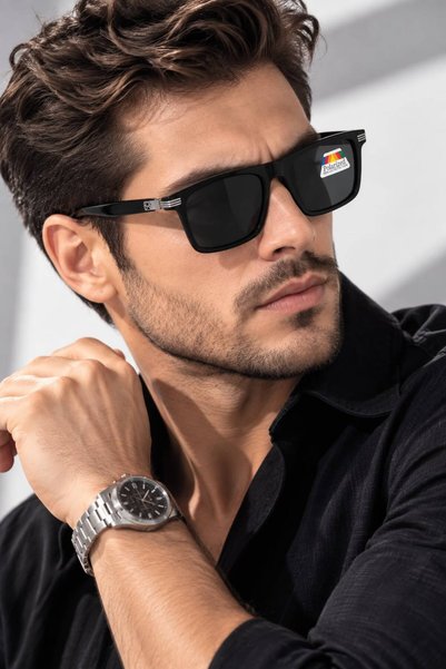 LUPİX Premium Polarize Erkek Güneş Gözlüğü – UV400 Koruma | Yansıma Önleyici ...