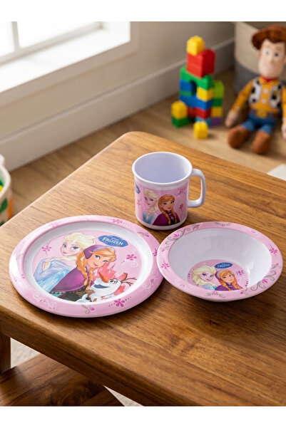 Generic Brand Disney Frozen Character Plastic Children's Tableware Set, 4 Pie...