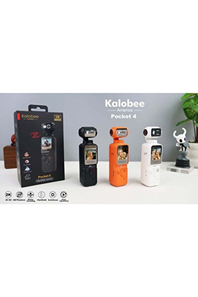 Slothstore Kalobee America Pocket 4 2K HD Handheld Camera – 300° Rotation, Au...