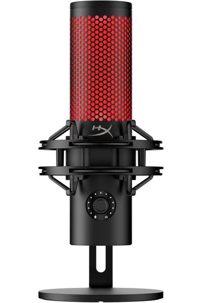 HyperX كواد كاست 2 - ميكروفون يو إس بي للألعاب والبث والبودكاست، مع أدوات تحك...