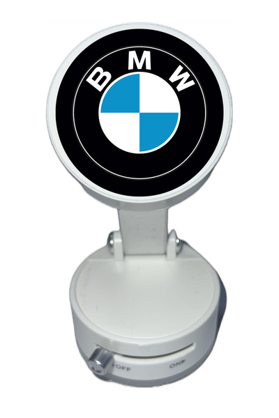 Autohelix MSA Suport magnetic alb cu ventuză și braț reglabil pentru BMW
