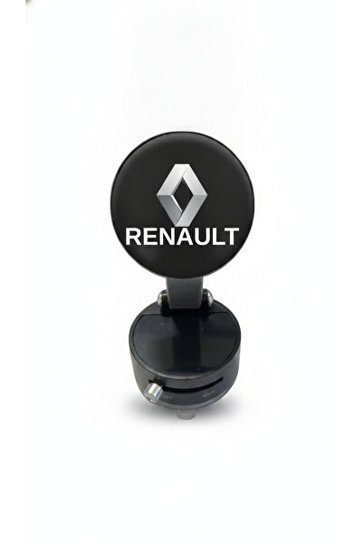 Autohelix MSA Suport magnetic negru cu ventuză și braț reglabil pentru Renault