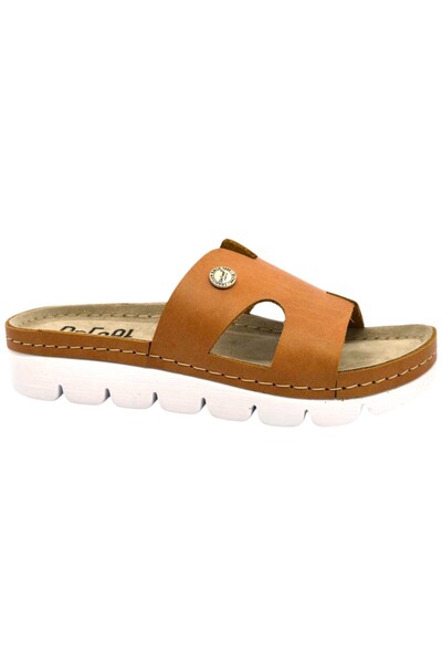 Dr. Feet Papuci Dr Feet 9000 maro deschis (Damă)