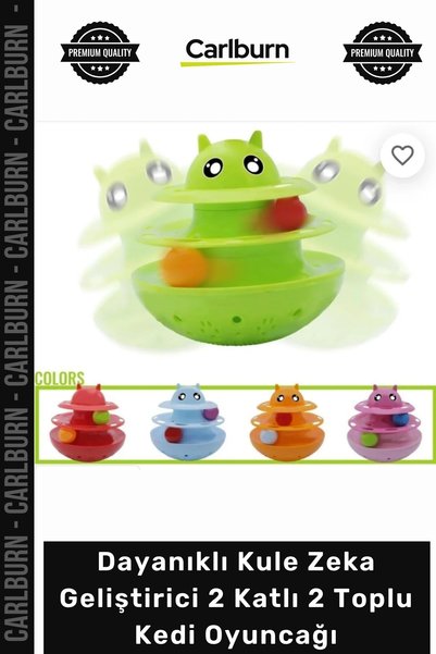 Carlburn Special Edition Interactive Fun Durable Tower Intelligence Developer...