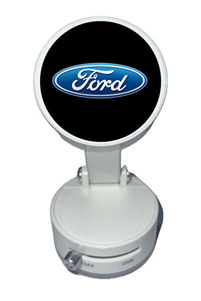 Autohelix MSA Suport magnetic alb cu ventuză și braț reglabil pentru FORD