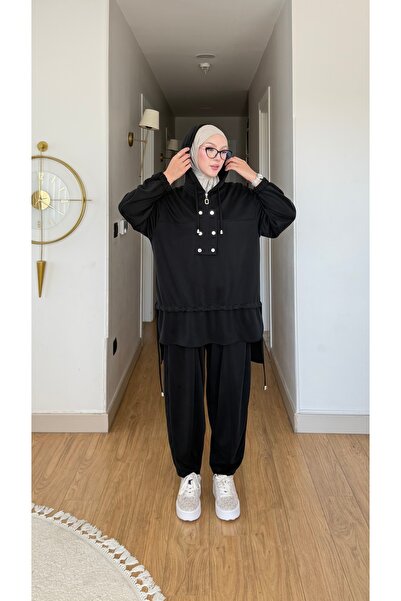 NİLNUR MODA طقم نسائي بتفاصيل مطرزة من الموسم الجديد مع بنطلون