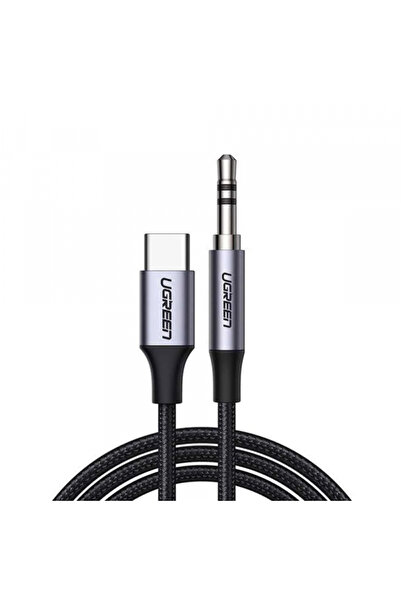 Ugreen Cablu Audio USB-C - 3.5mm CM450 (20192), 1m, Gri