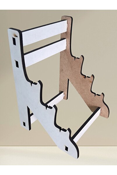 MZK 3-Piece Stand Made of Wood and Made from Medefeden Wood