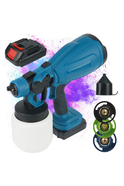 OEM Pistol de vopsit cu sistem de pulverizare, 3 tipuri de pulverizare, capac...