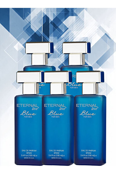 Eternal love 5 قطع زرقاء للرجال 100 مل