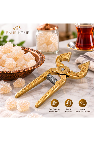 bahe home Candy Crusher Pliers Hard Candy Crushing Tool Metal