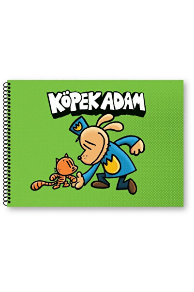 Altın Kitaplar Köpek Adam Resim Defteri - 1 , 25x35 cm