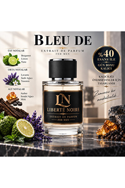 Bleu De Chnel Erkek Parfüm Extraıt De Parfum %40 Esans ile gün boyu kalıcı 50ml
