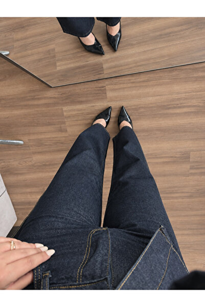 Ekim Store Lacivert Çift Fermuar Denim Takım