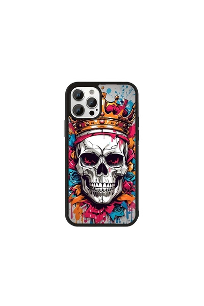 Generic Brand Husa Premium Samsung Galaxy A55 Skull Art - Model Crown Skull S...