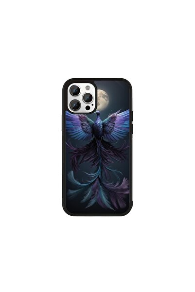 Generic Brand Husa Premium iPhone 15 Pro Îngeri Cosmici - Model Aripi de Înge...