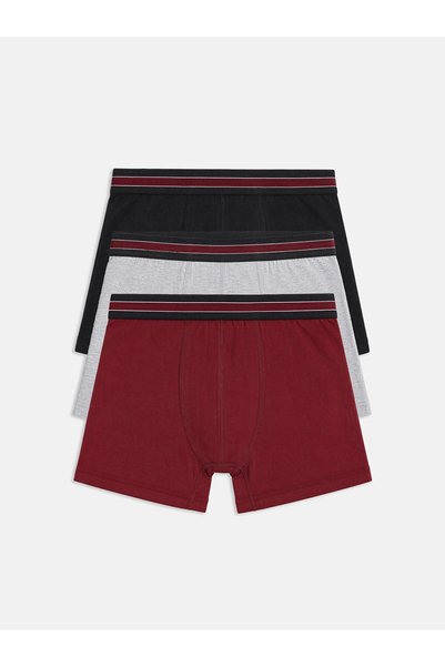 LC Waikiki Cotton Flexible Men's Boxer 3-Pack