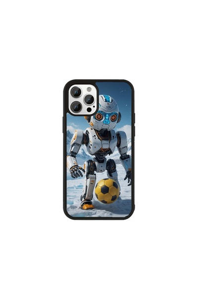 Generic Brand Husa Premium Galaxy S24 FE Roboți de Fotbal - Model Robot Șut d...