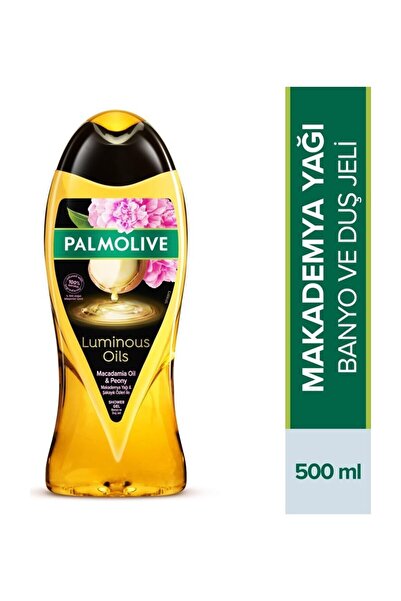 Palmolive Luminous Oils Makademya Yağı & Şakayık Özleri Banyo ve Duş Jeli 500 ml