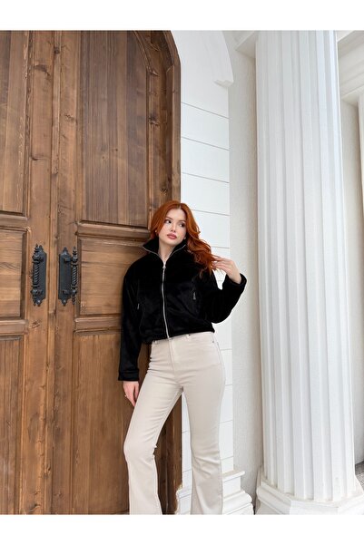 Genel Markalar Fox crop ceket