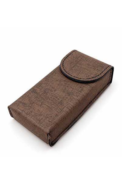 Han Tobacco Slim Paket Kılıfı Suni Deri 10x5 cm Mıknatıslı Kapaklı Uzun Paket...