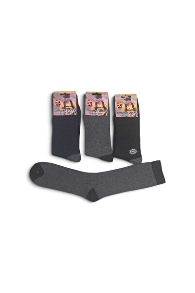 Campina Set 3 Bucati Sosete Flausate Pentru Barbați Bumbac 100% , Multicolor ...