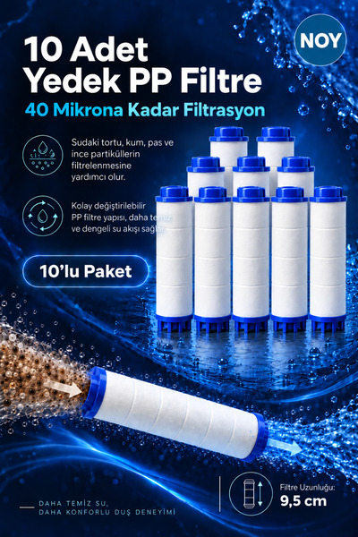 NOY Duş Başlığı Yedek Filtresi - PP Filtre