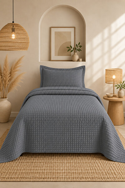 Bikaya Home Sonnia Single Bedspread Set |   180X240 cm |   Soft Texture, Styl...