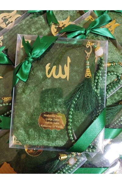 shop 10 ader Kadife Yasin ve inci tesbih set