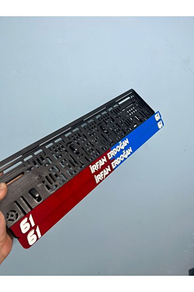 3ALAZERPLEKSİ KİŞİYE ÖZEL BORDO MAVİ OTO PLAKALIK (YAZILACAK İSMİ SATICIYA SOR KISMINDAN BELİRTİNİZ)(2ADET)