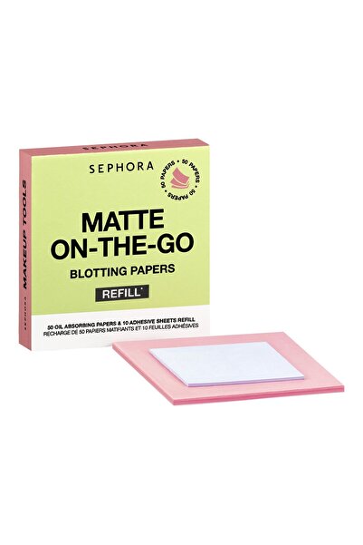SEPHORA COLLECTION Recharge Matte On-The-Go - Matlaştırıcı Kağıtlar, Yedek - ...